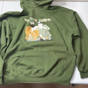 Jerzees Olive Nubblend Hoodie